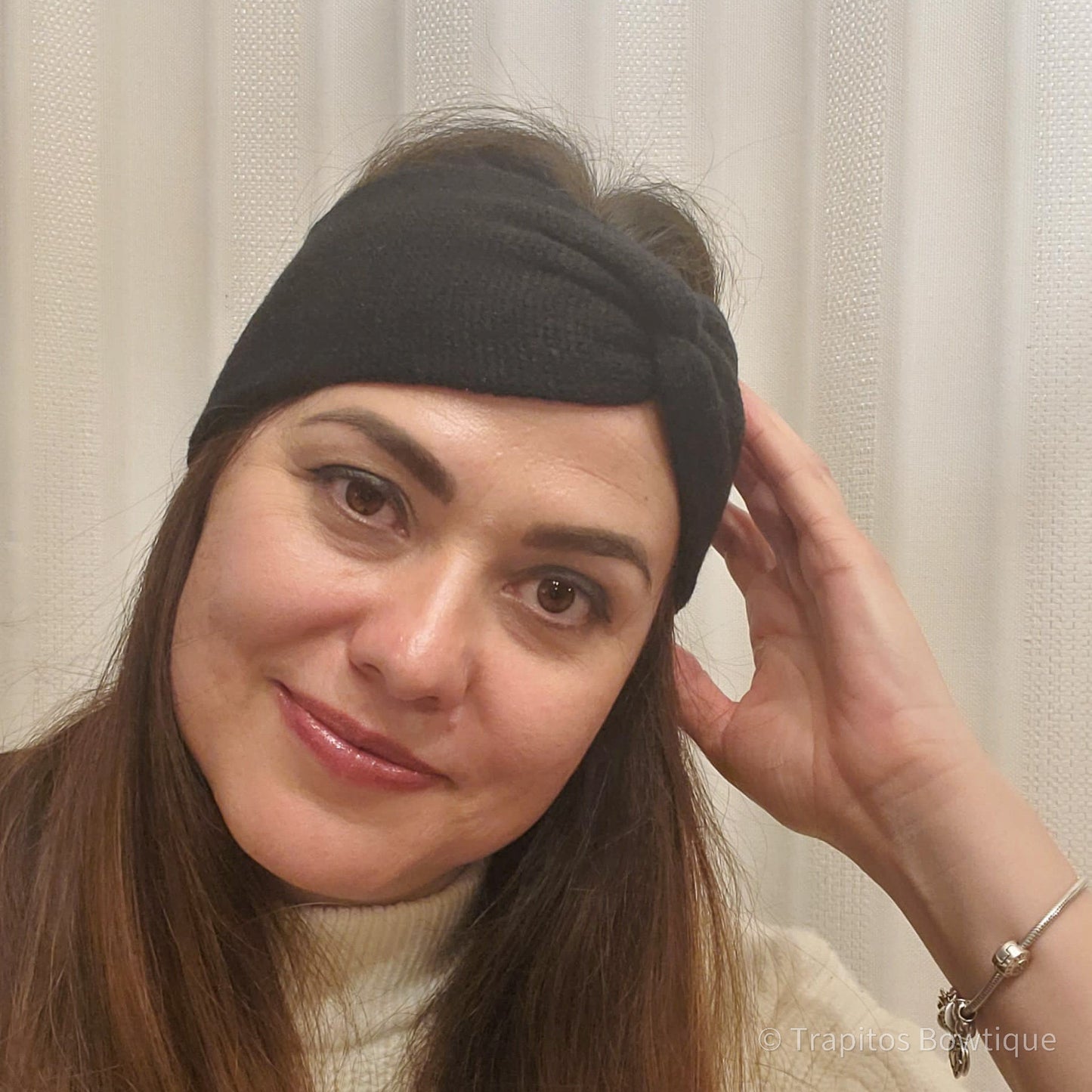 Turbante Tejido Negro