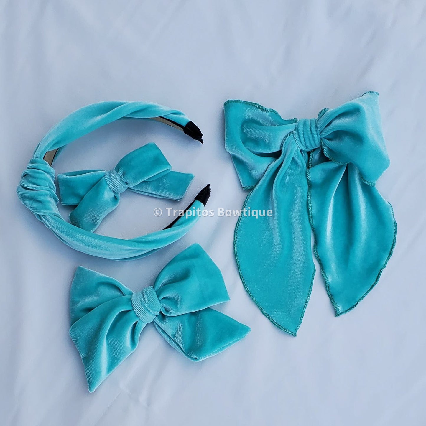 Remolino Menta / Terciopelo