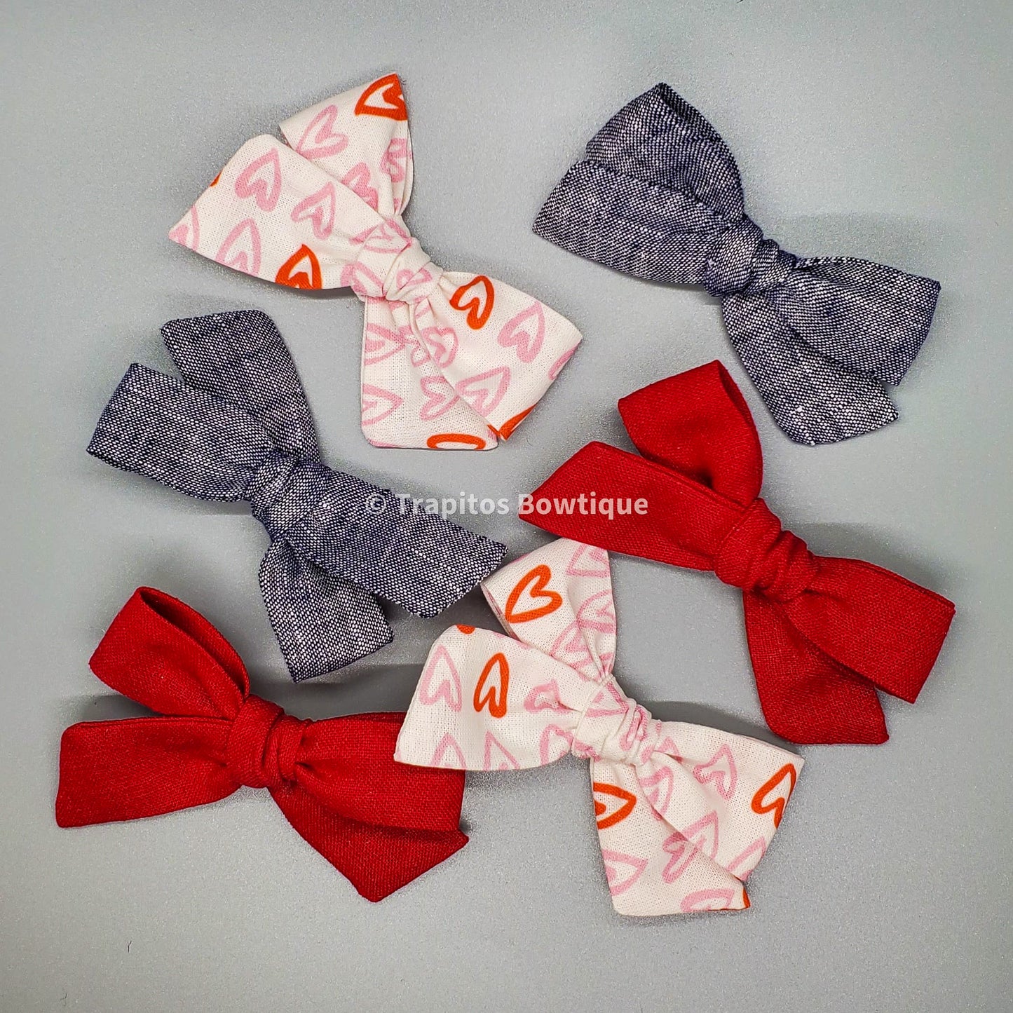 Set Colitas Pink / Red Heart