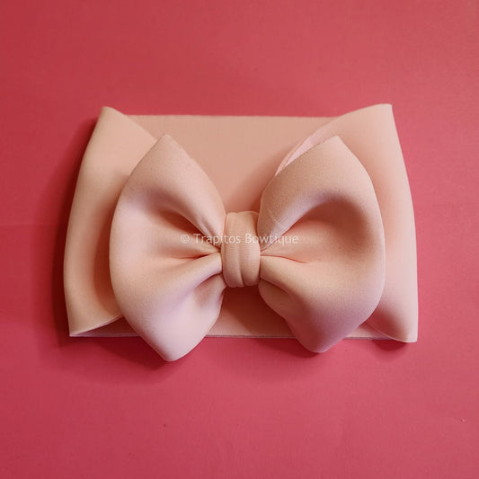 Blush | Headwrap - Puff Bow