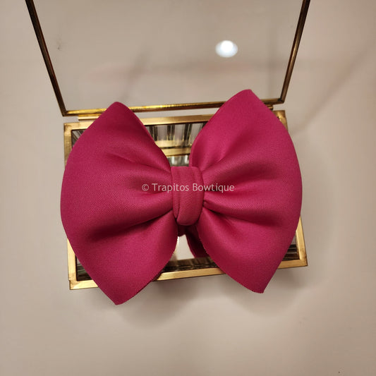 Hot Pink | Puff Bow