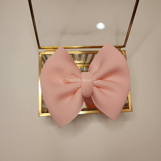 Blush | Puff Bow