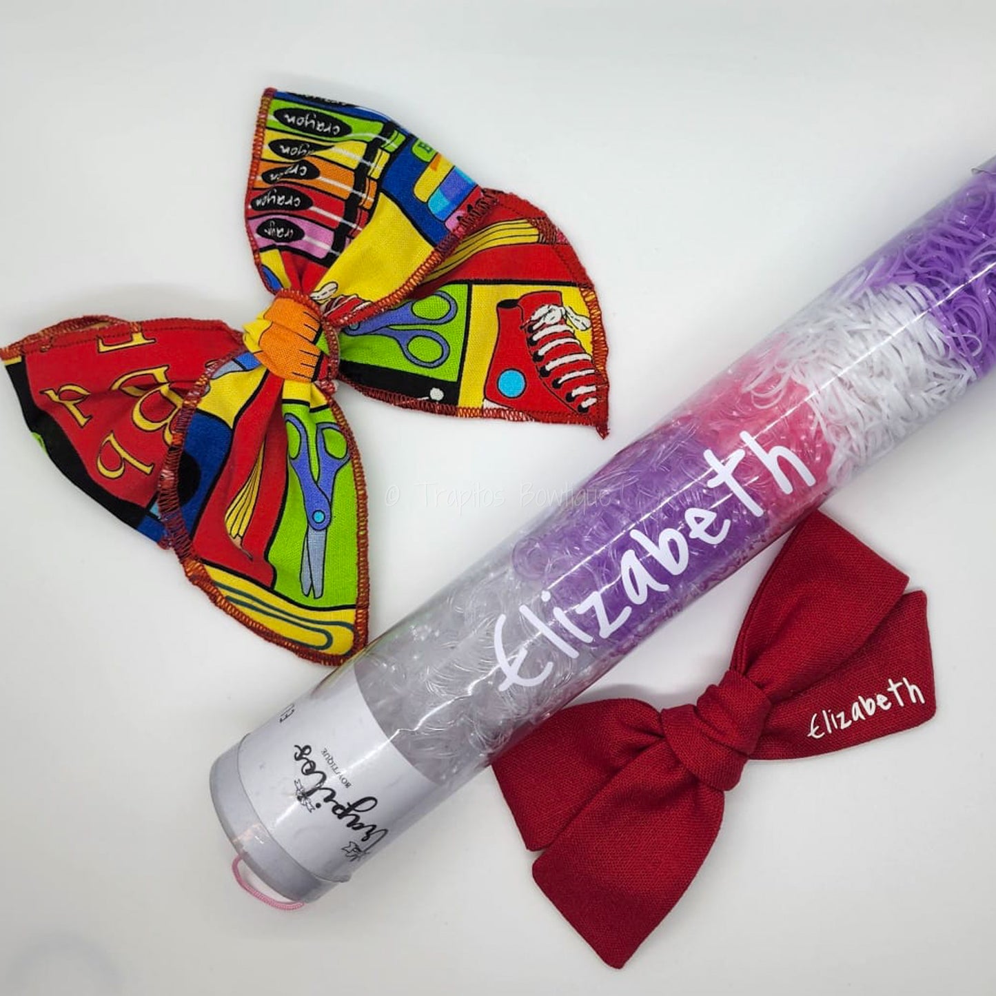 Lino Rojo Personalizado | Escolar