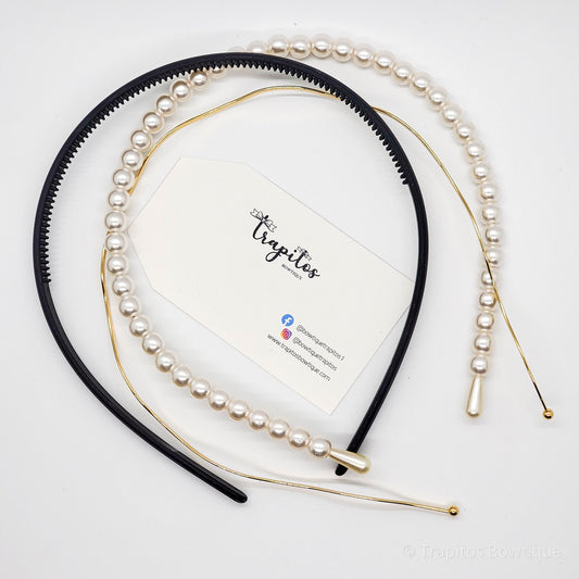 Set Diademas Delgadas