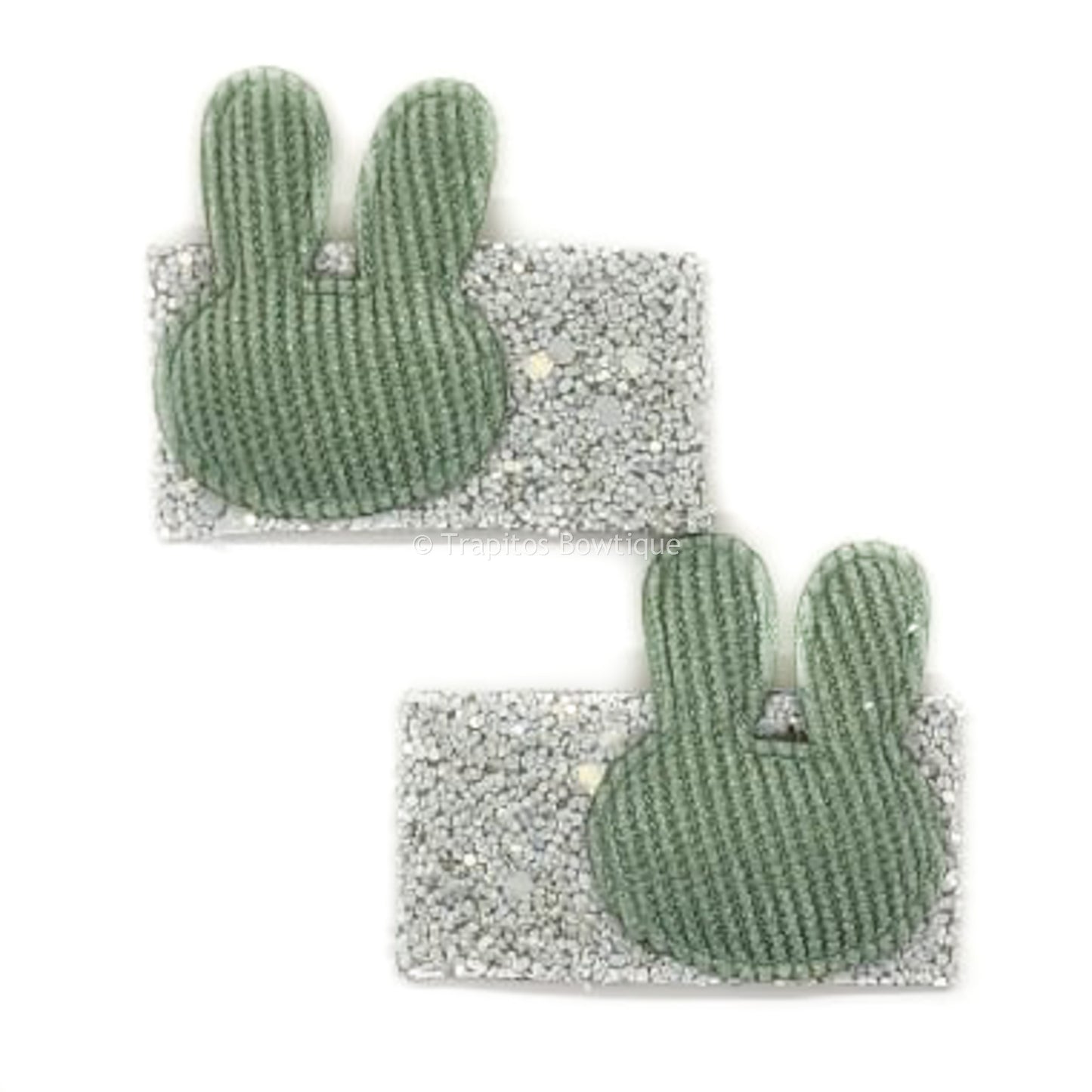 Verde Bunny Snap Clip