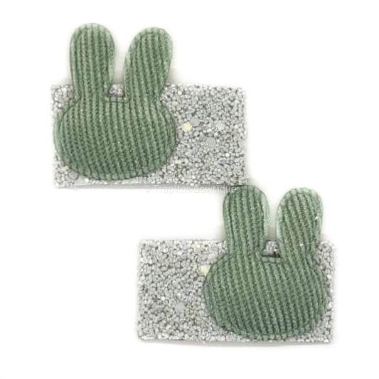 Verde Bunny Snap Clip