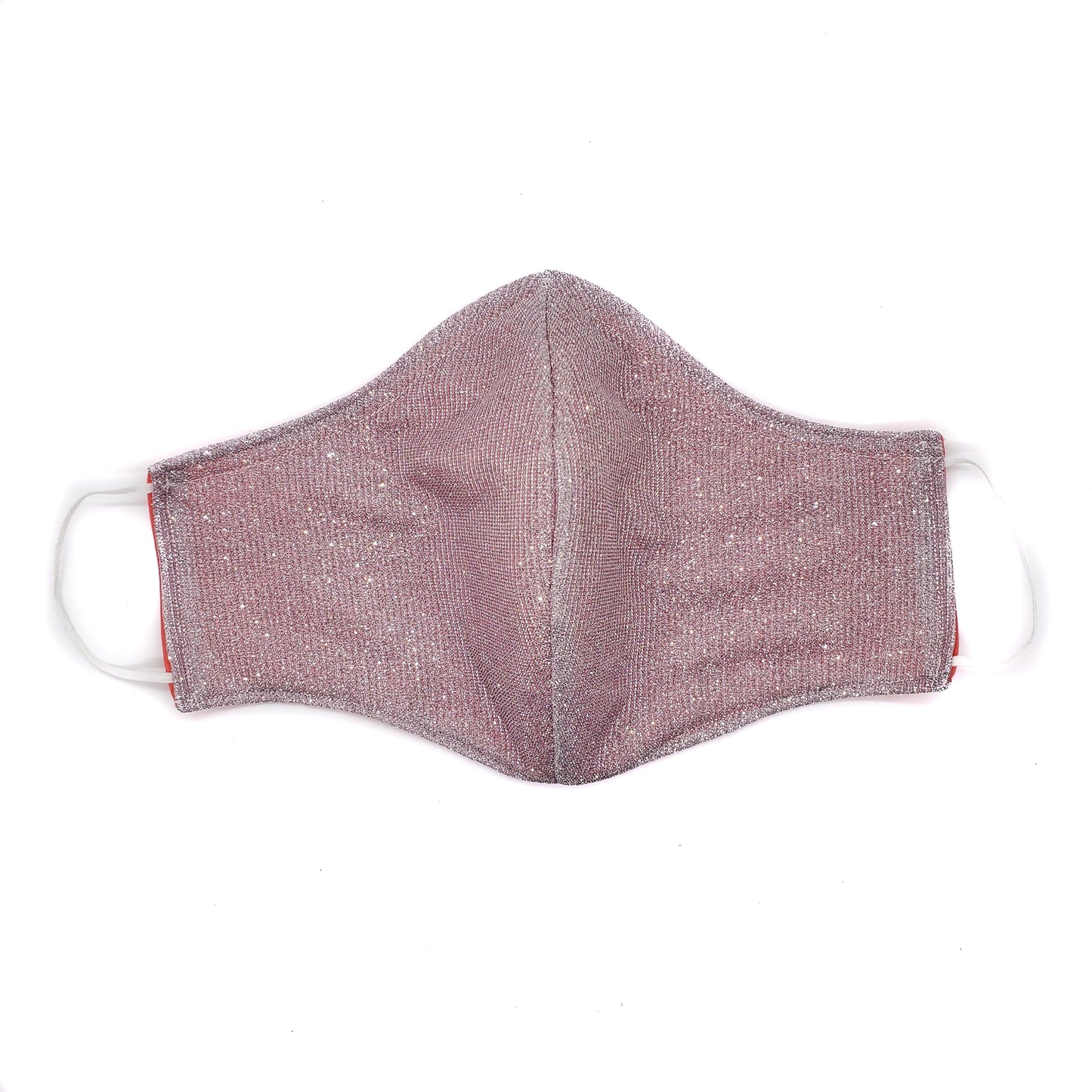 Face Mask Silver Sparkline Rose