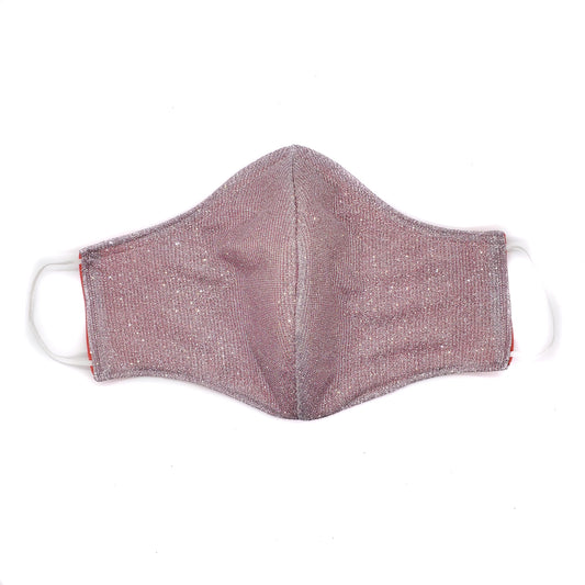 Face Mask Silver Sparkline Rose