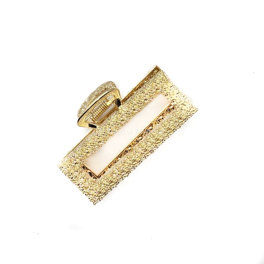 Pinza / Gold Rectangulo