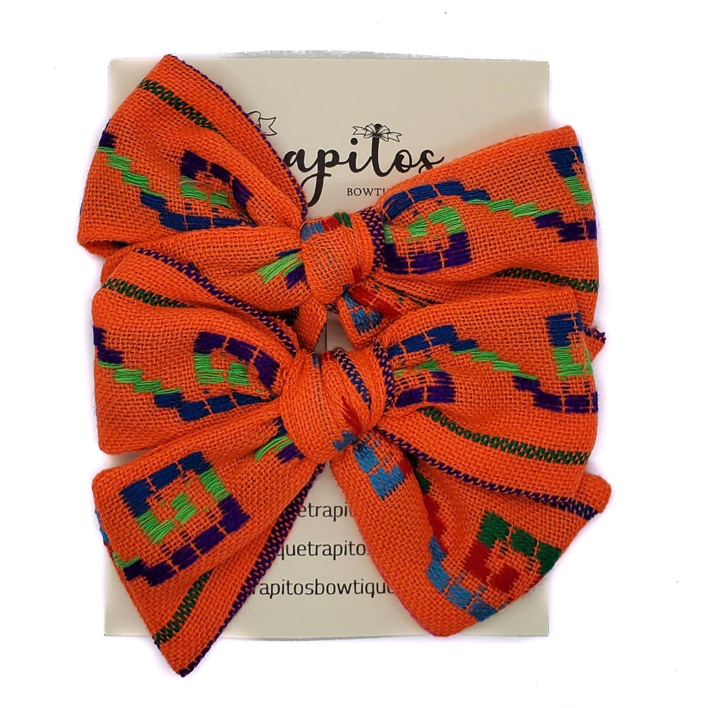 Set Remolino Mediano Anaranjado