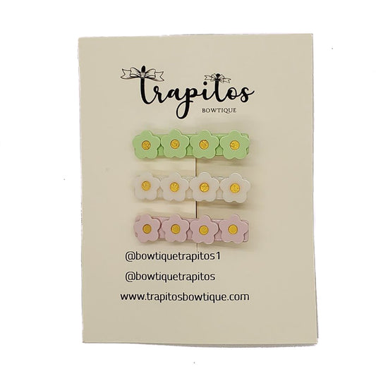 Broches Floral Pastel