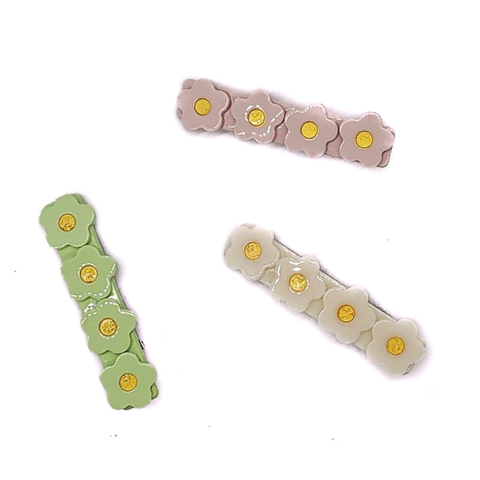 Broches Floral Pastel