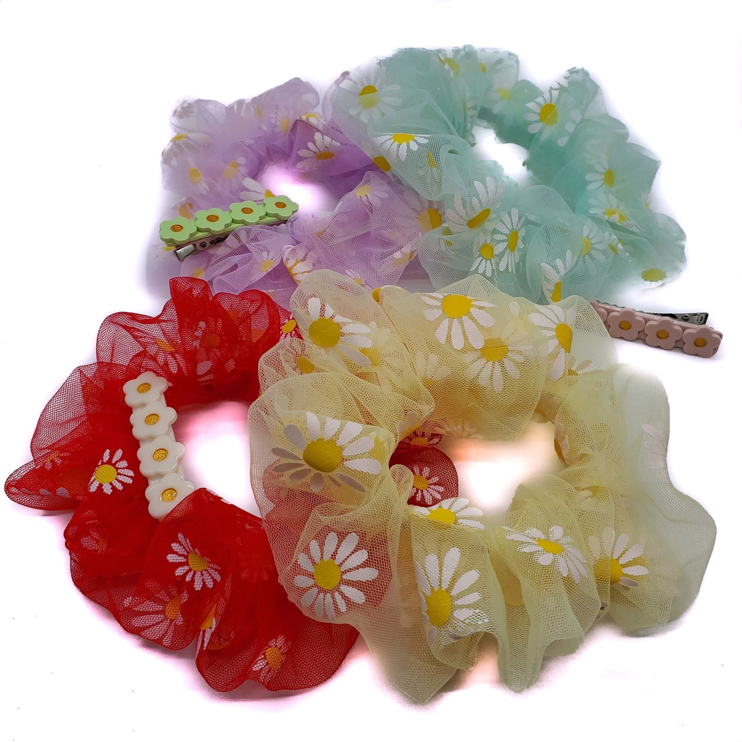 Daisy Scrunchies