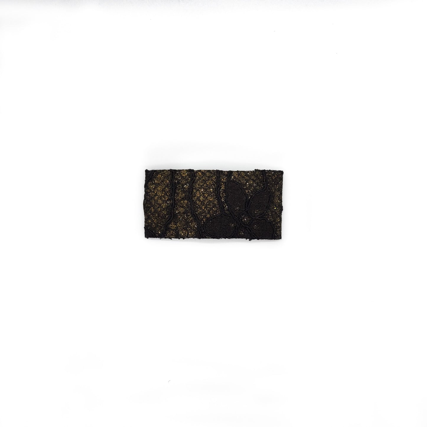 Encaje Verde Seco/Dorado