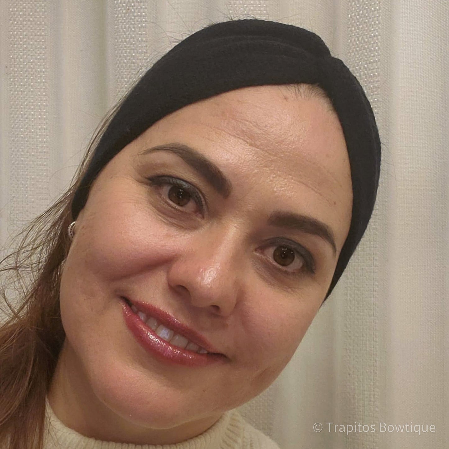 Turbante Tejido Negro