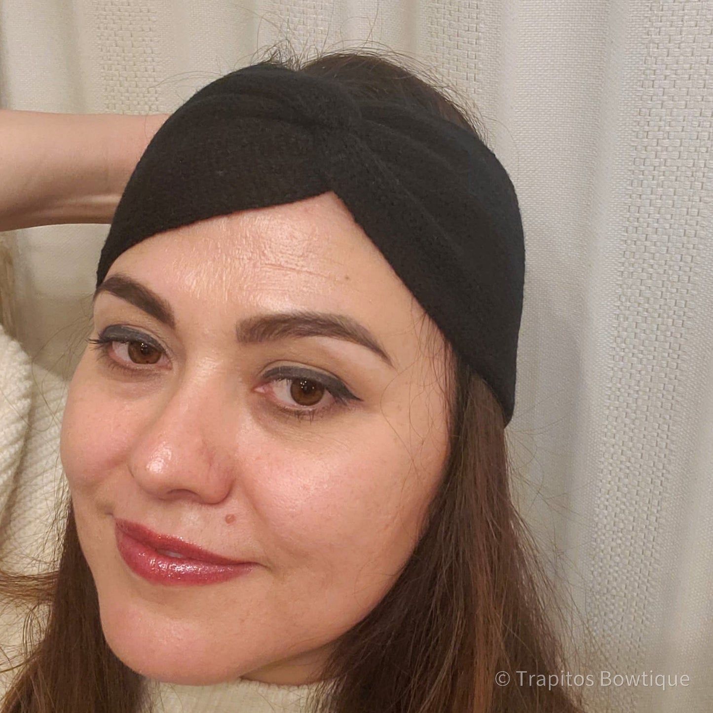 Turbante Tejido Negro