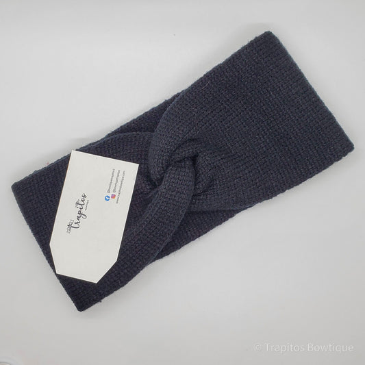 Turbante Tejido Negro