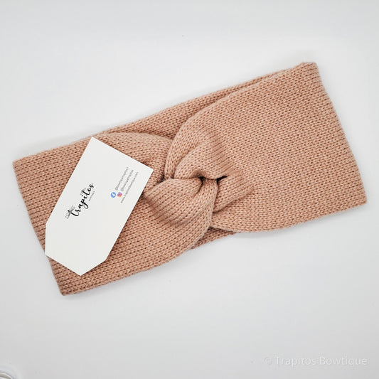 Turbante Tejido Rosa