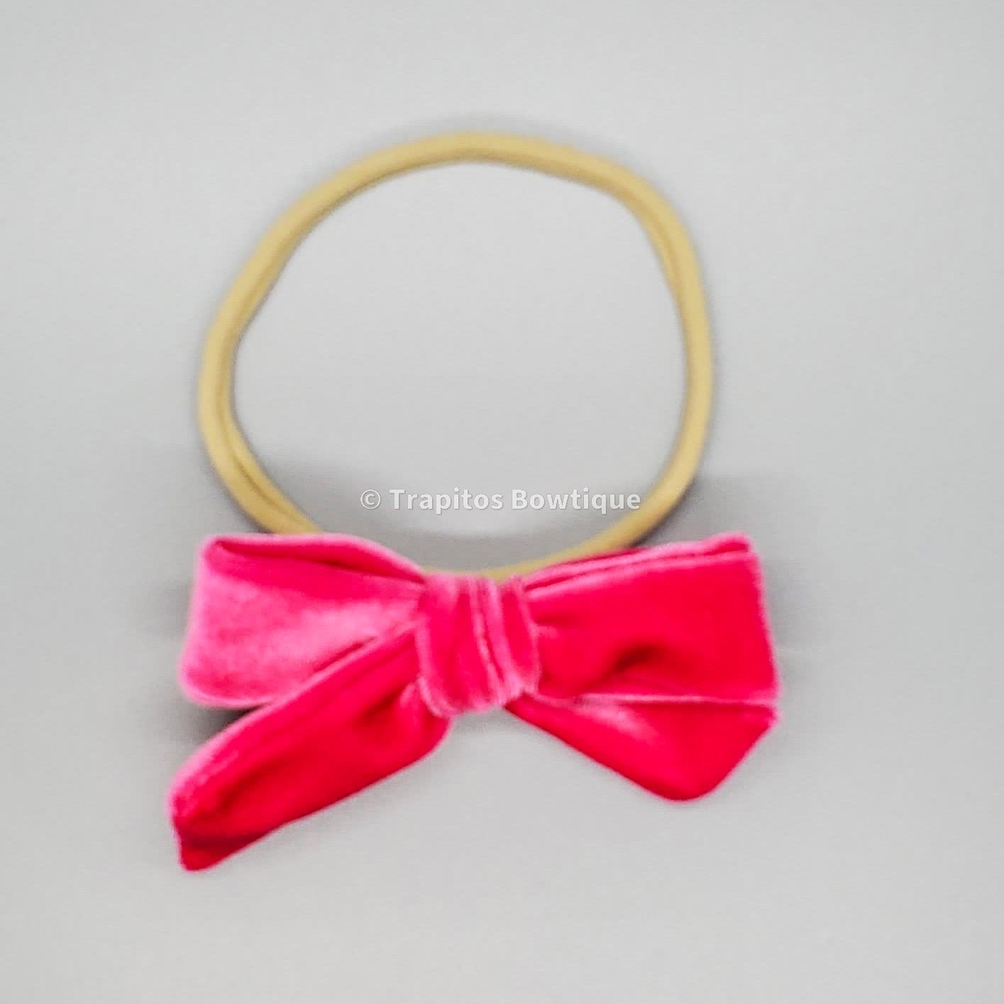 Remolino Chico Fushia / Terciopelo