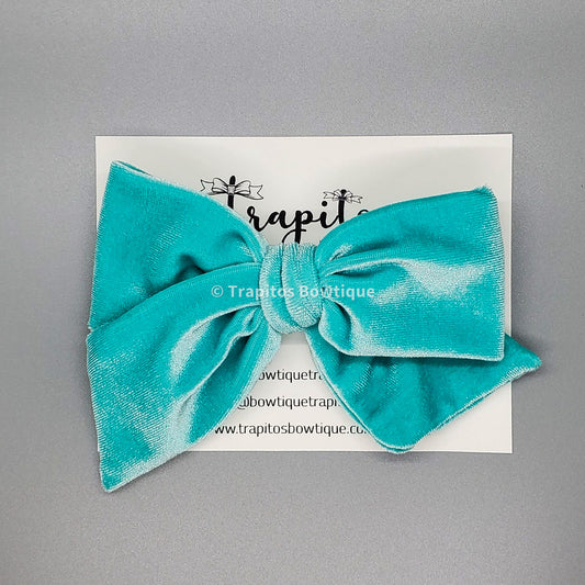 Remolino Menta / Terciopelo