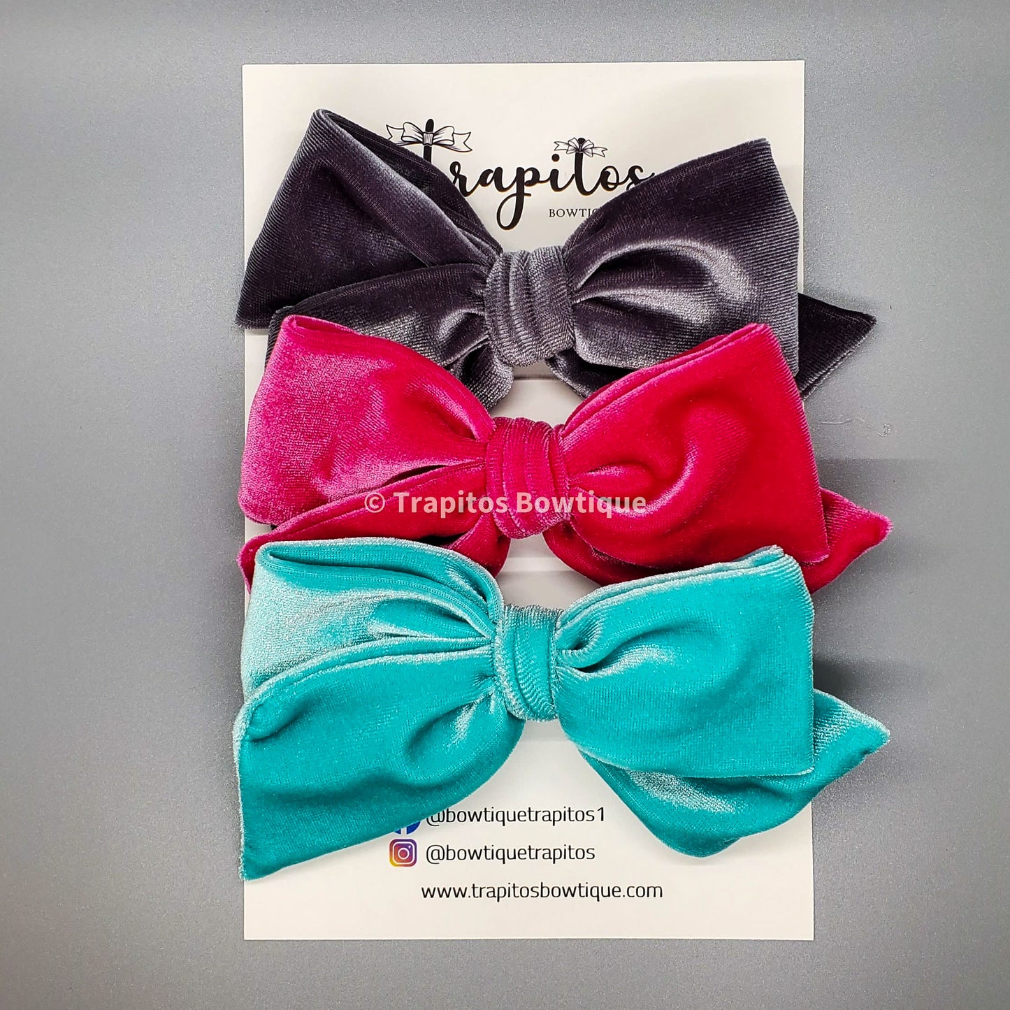 Remolino Menta / Terciopelo