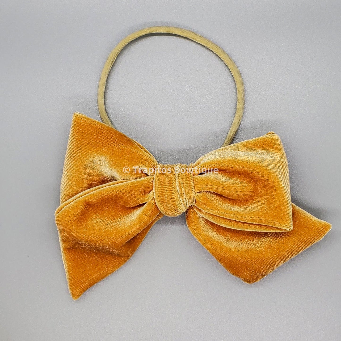 Remolino Mostaza Claro / Terciopelo