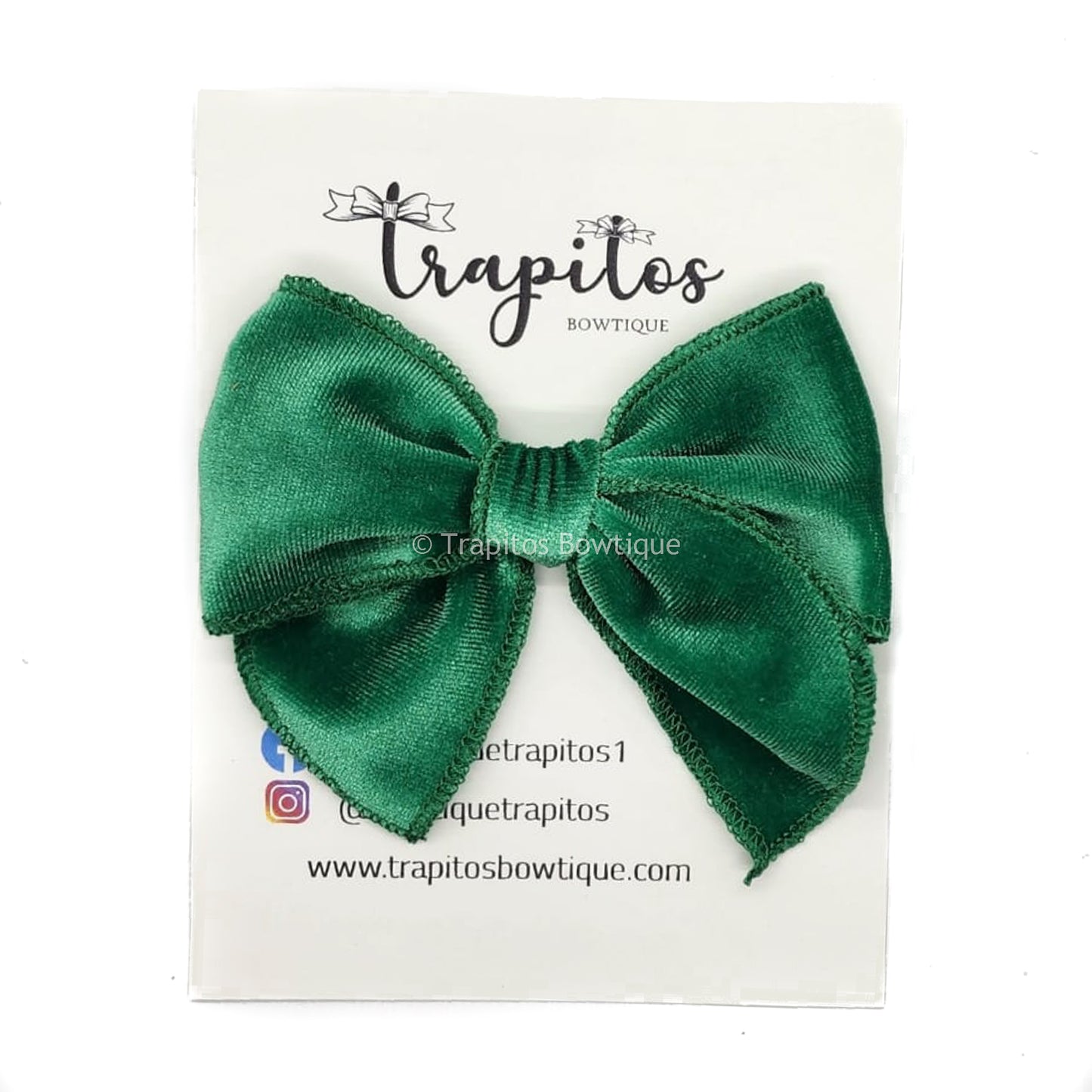 Capricho Chico Verde N / Terciopelo