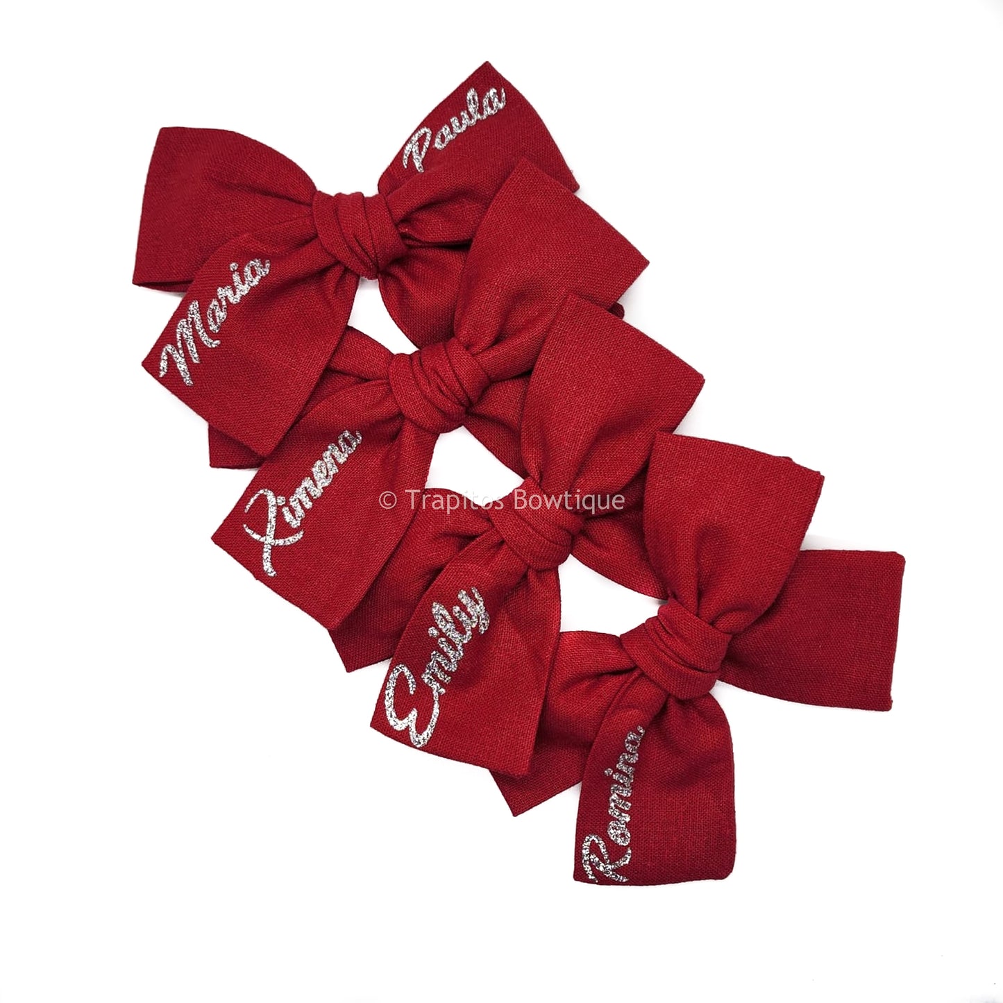 Customized Bow / Lino Rojo